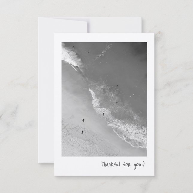 Platt tack, ditt kort (Framsida)