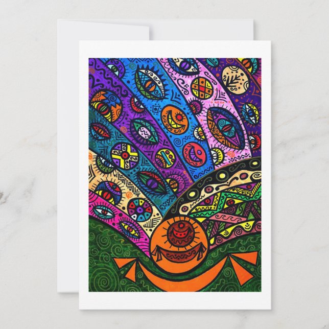 Platt tack, ditt kort (Framsida)