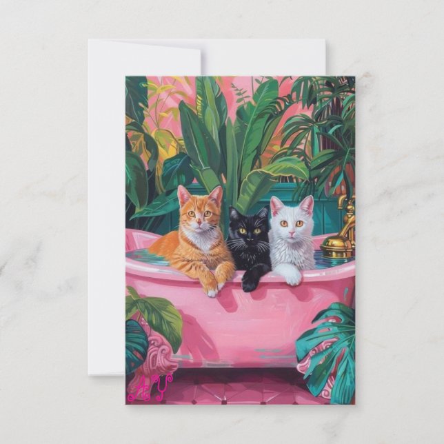 Platt tack, ditt kort (Framsida)