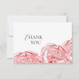 Platt tackkort Bröllopsdusch Tack Kort