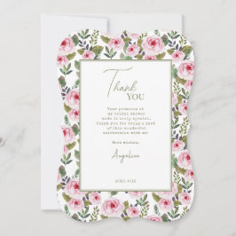 Platt tackkort bröllopsfest. tack kort