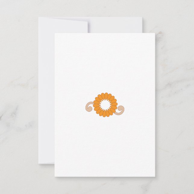 Platt tackkort tack kort (Framsida)