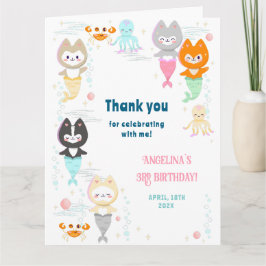 Platt Tacksedel för 3-årsdag. Tack Kort