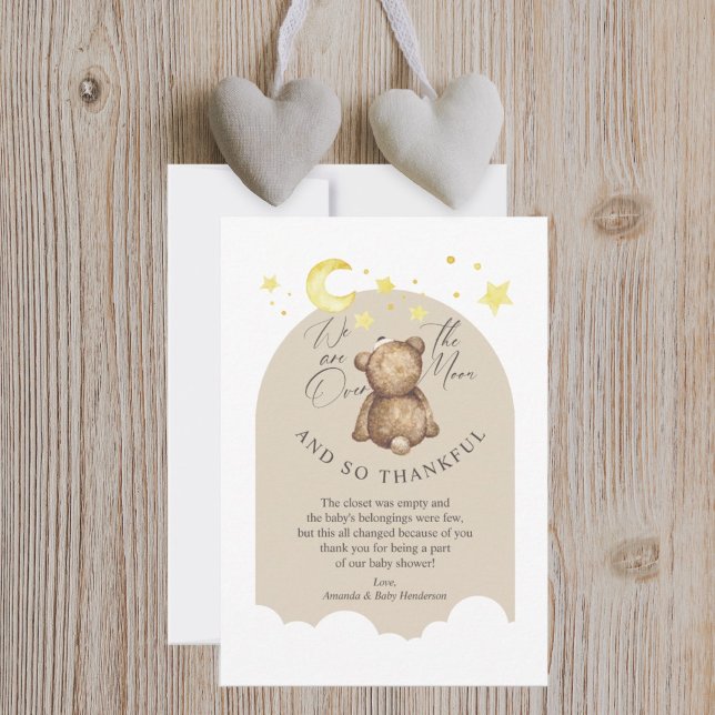 Platt Tacksedel Tack Kort (Skapare uppladdad)