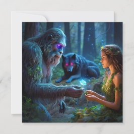 Platt välkomstkort kort