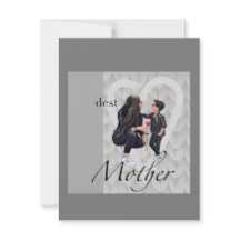 Platt vykort Glad mors dag till pojken!