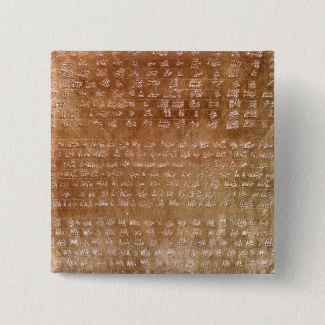 Platta av Darius mig 550-500 BC Knapp (Framsida)