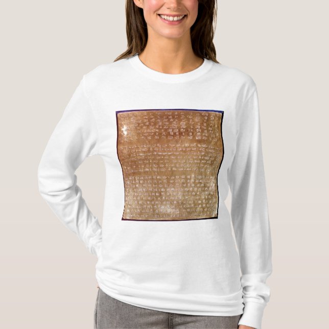Platta av Darius mig 550-500 BC Tee Shirt (Framsida)