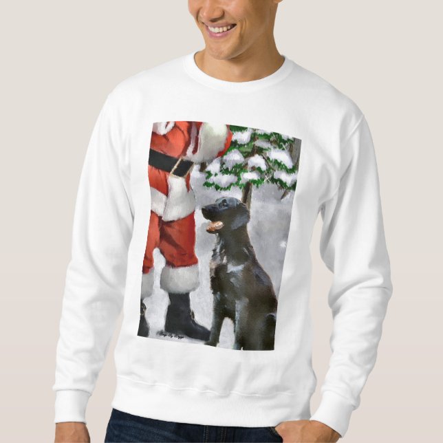 Platta Jackat julklappar för återgivning Sweatshirt (Framsida)