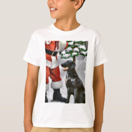 Platta Jackat julklappar för återgivning T Shirt