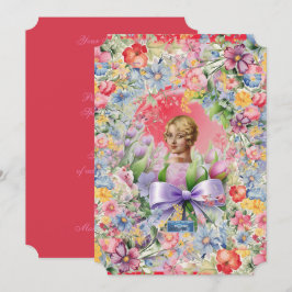 Platta kort 12 Röda (Cameo Garden) RFPMDesigns 202