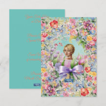 Platta kort 1 Teal(Cameo Garden)RFPMDesigns©️2024