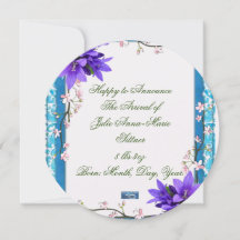 Platta kort 3 (PurpleBlossoms) RFPMDesigns 2024