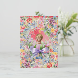Platta kort 3 Röda(Cameo Garden) RFPMDesigns 2024