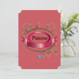 Platta kort 5 Rosa (Rosa Princess)RFPMDesigns ©️ 2