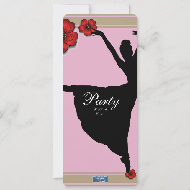 Platta kort 7 Lilac(BalletFlowers)RFPMDesigns ©️ 2 (Framsida)