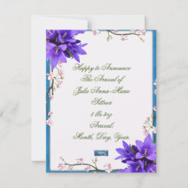 Platta kort 9 (PurpleBlossoms) RFPMDesigns ©️ 2024