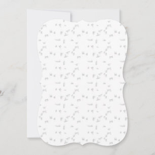 Platta kort Elegant mönster – Minimal design