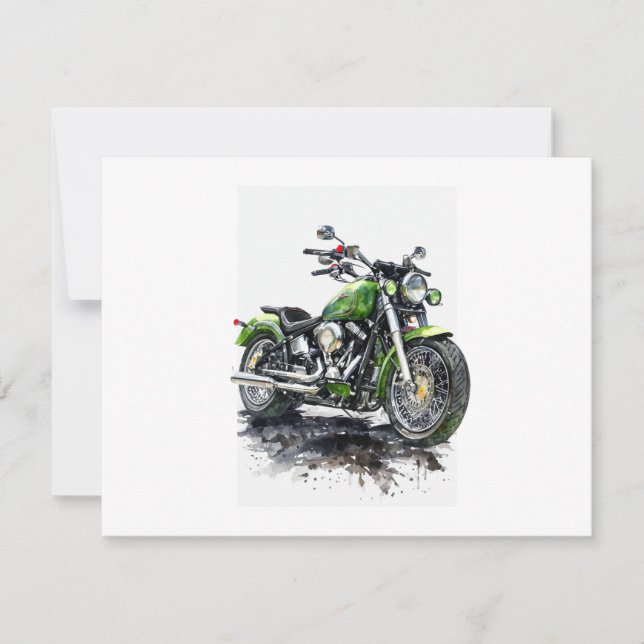 Platta kort för elegant - Personlig och minimalist (Framsida)