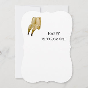 Platta kort-GRATTISAR födelsedag pension