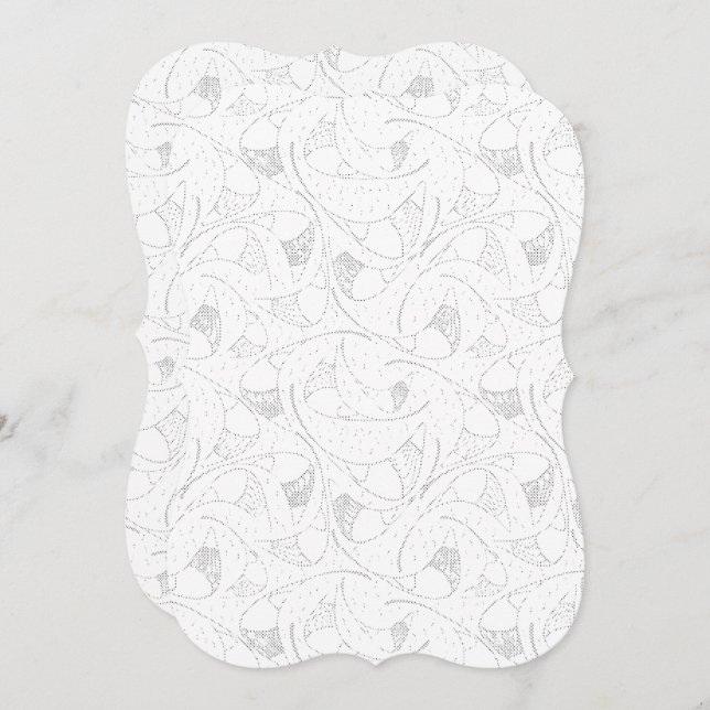 Platta kort och dukningar | Examen och middag (Fram/baksida)