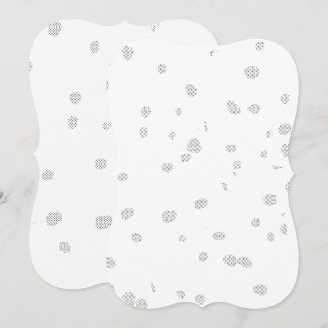 Platta semester- och bröllopskort | Anpassat brevp (Fram/baksida)