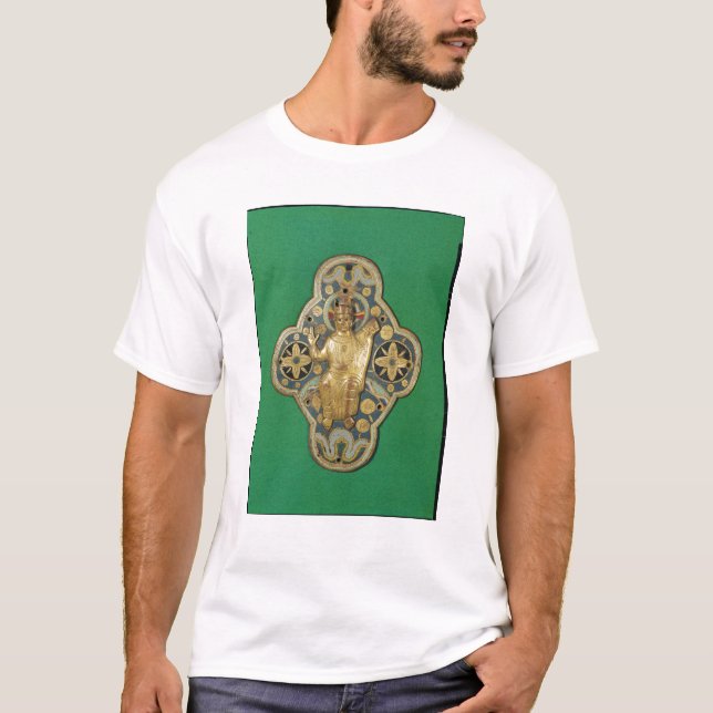 Platta som visar gudvälsignelse t shirt (Framsida)