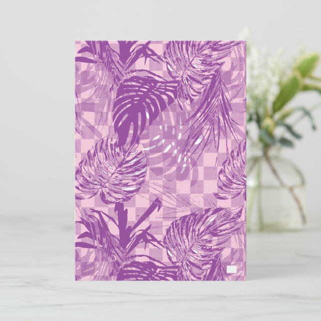 Platta Spara datum-kort | Anpassad fotoinbjudan Datumet (Stående Fram)