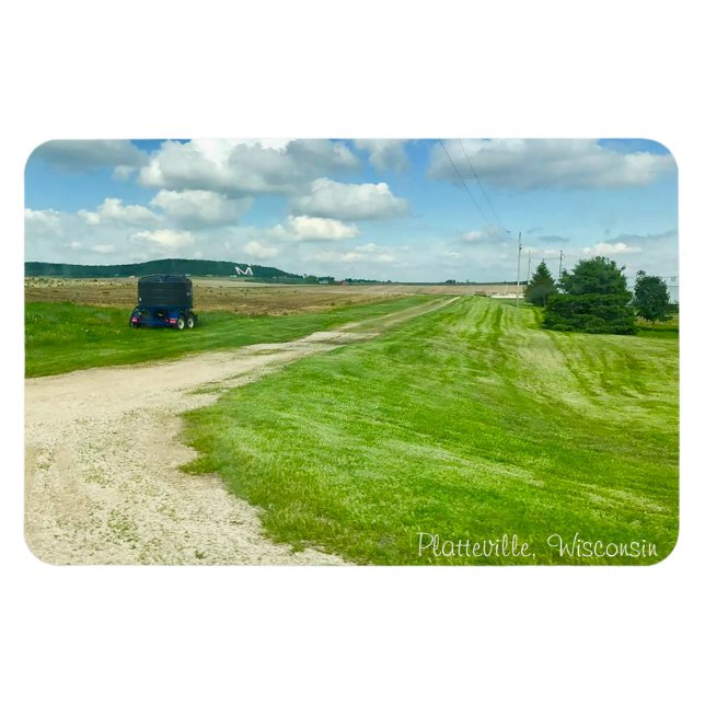 Platteville, Wisconsin Midwest Photography Magnet (Horisontell)