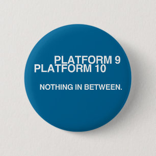 Plattform 9, plattform 10, ingenting in - between. knapp