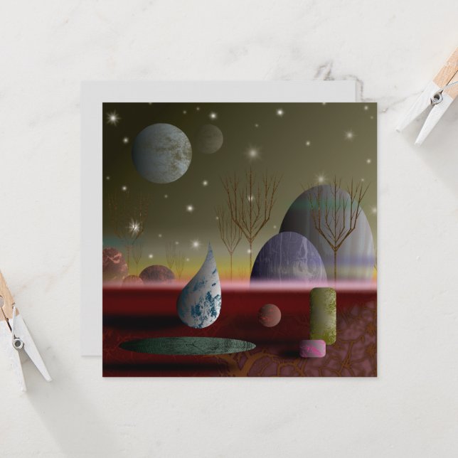 Plattformens platta kort 5.25 x 5.25 (Fram/Back In Situ)