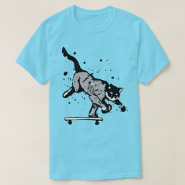 Plattformsgrafik Skateboard T-Shirt