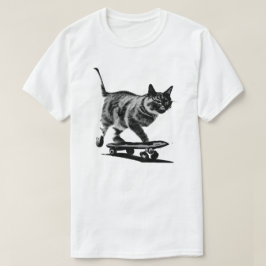 Plattformsgrafik Skateboard T-Shirt