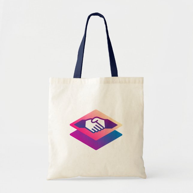 Plattformsintegrerings-förtroende Tote Bag Tygkasse (Framsidan)