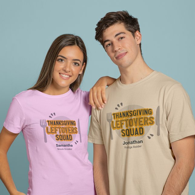 Plattformsruta för Thanksgiving av leftovers Kniva T Shirt (Skapare uppladdad)