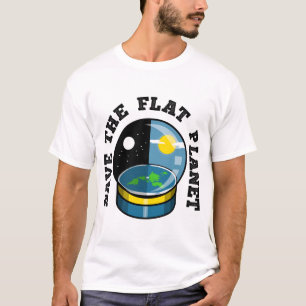 Plattjord i snö t shirt
