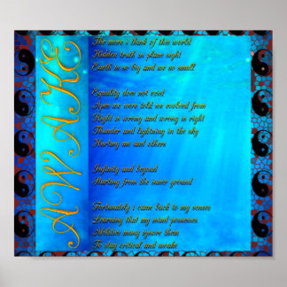 Plattjords Dikt Poster