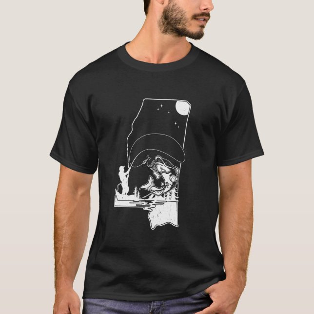 Plattkatfish kattfiske 5 t shirt (Framsida)