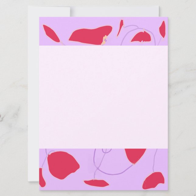 Plattkort för volut i stil (Framsida)