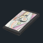 Plattor av assorterad sushi med påsar<br><div class="desc">Megan Meagher målade den här yummyrtplattan med tillsatt sushi,  kompletta med ett par pinnar som hjälper dig att njuta av måltiden. Du kan nästan smaka den här underbara snack! Köp din utskrift idag!</div>