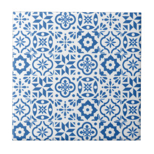 Plattor av klassisk grönt, portugisiska kakelplatta