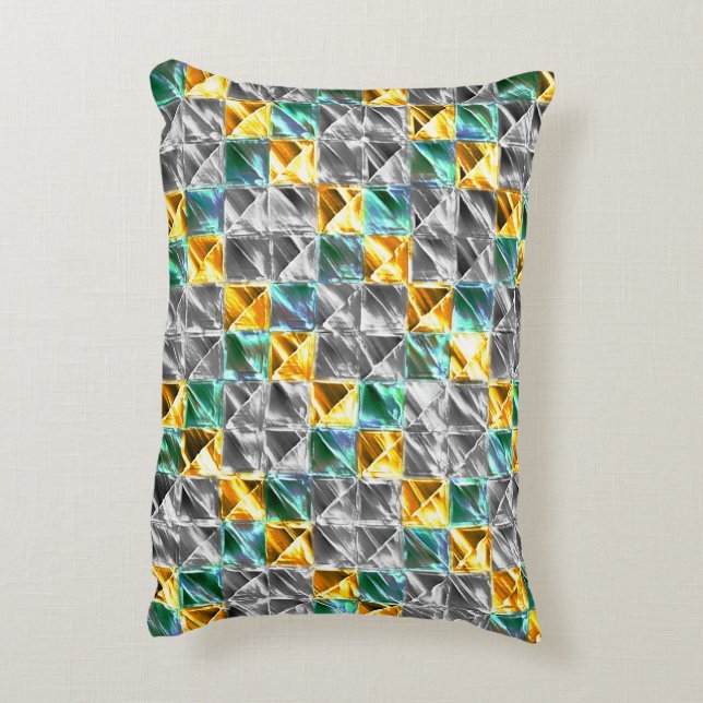 Plattor eller nedfläckad för halvmint, guldgruva o prydnadskudde (Baksidan(Vertikal))