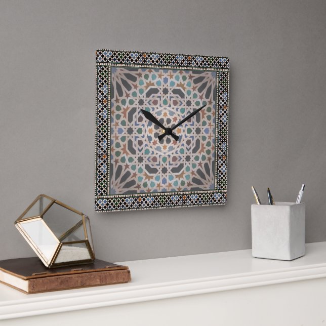 Plattor i Alhambra Fyrkantig Klocka (Kontor)