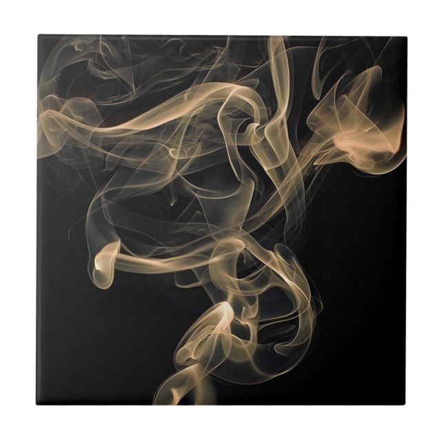 Plattor i Svarta och guld golv Kakelplatta (Framsidan)