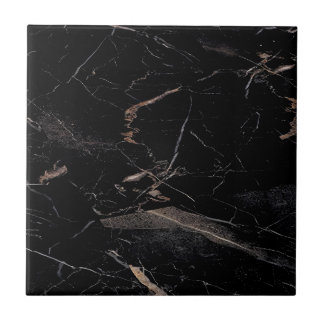 Plattor i Svarta och guld golv Kakelplatta