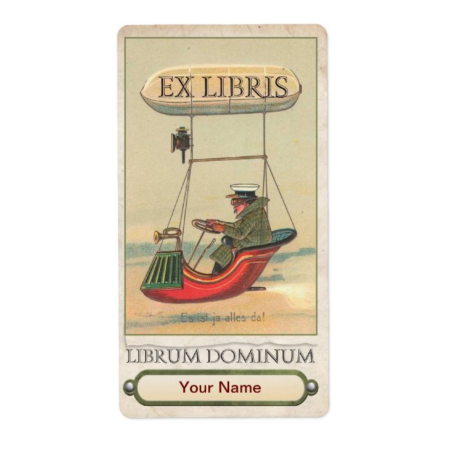 Plattor-ID för flyg Bok Fraktsedel (Framsidan)