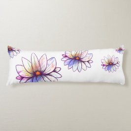 Plattor lotus och mjuka pastellkuddar kroppskudde