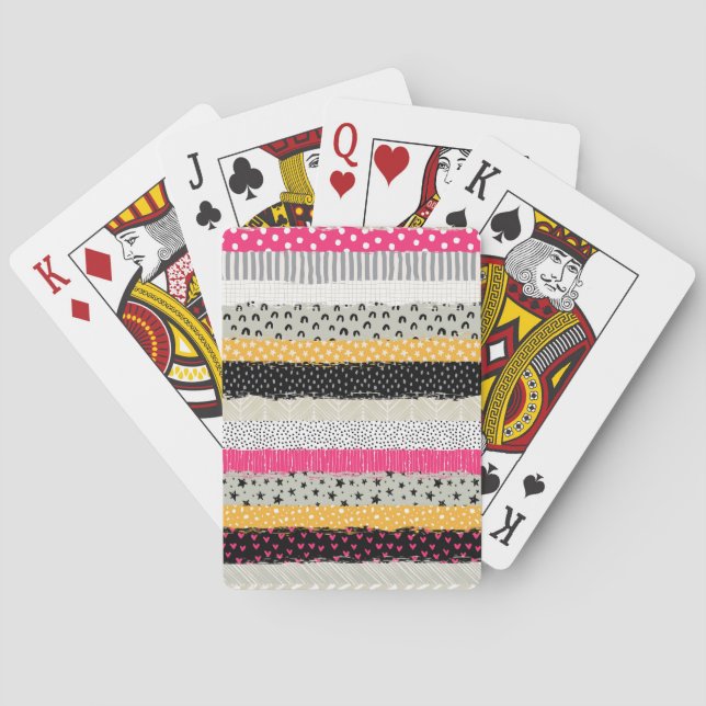 Plattor: Mångsidig, sömlös design. Casinokort (Baksidan)