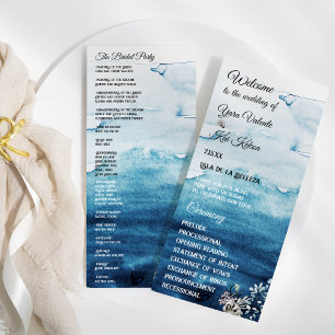 Plattprogrammet Rustic Ocean Brudens sida Program