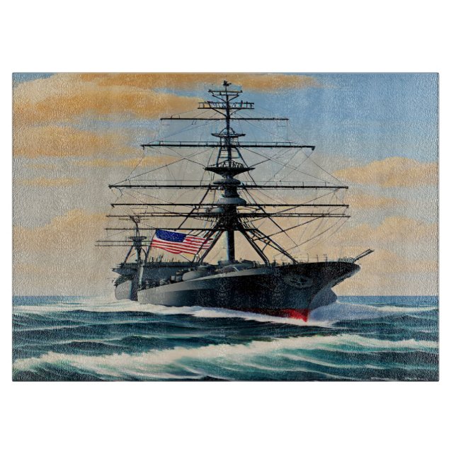 Plattskärl av marint Frakt (Framsidan)